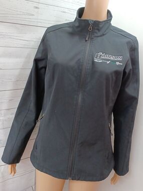 Brimson Chrysler Ram Jeep Dodge Fleece Lined Zip Up Jacket Size M